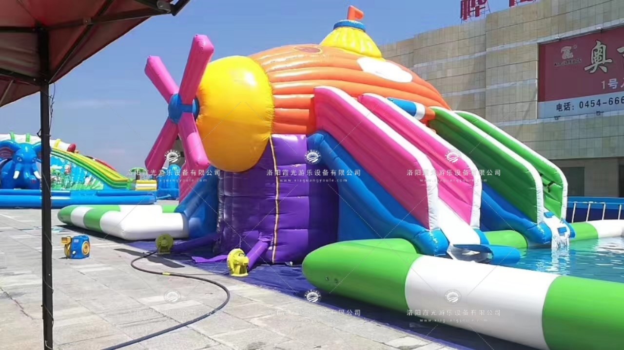 广州大型充气游泳池