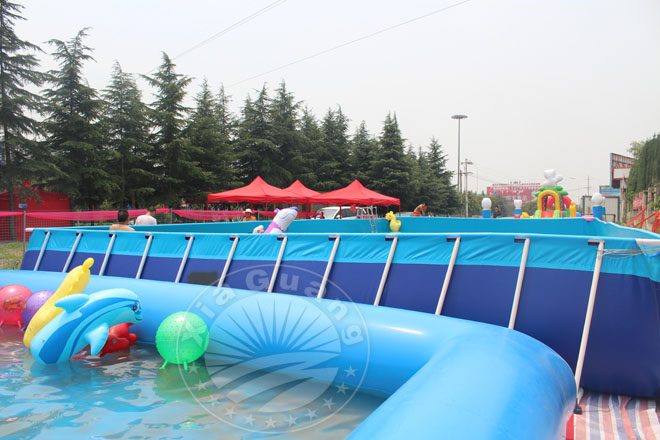 广州超大型充气游泳池定制